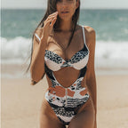 2019 New Export Swimwear - One-Piece Leopard Bikini