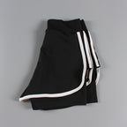 Plus Size Women's Running Gym Shorts with Inner Lining