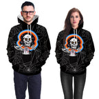 Women's Casual Skull Hoodie for Halloween | Streetwear