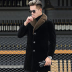 Men's Medium Length Mink Fur Coat