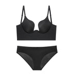 Seamless Backless Bra Set with U-Shaped Design