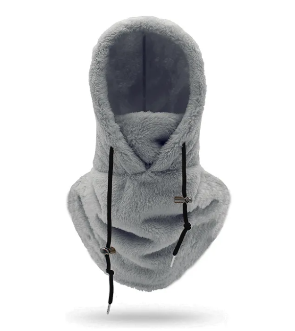 Winter Outdoor Windproof Cap & Scarf | Embroidered Cap