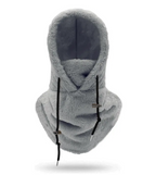 Winter Outdoor Windproof Cap & Scarf | Embroidered Cap