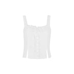 High-Quality Women's Summer Crop Top with Spaghetti Straps