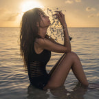 Sexy Mesh Bodysuit Swimsuit a Slim Fit