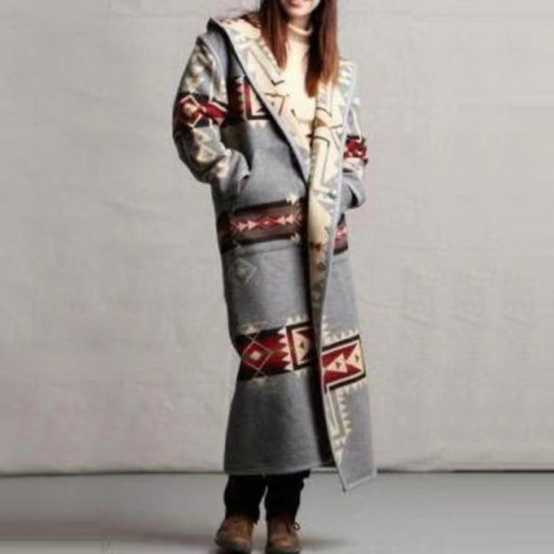All-Matching Loose Long Windbreaker for Women
