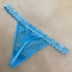 DIY Custom Metal Rhinestone Lace Panties for Women