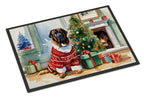 Tibetan Mastiff Cozy Christmas Doormat
