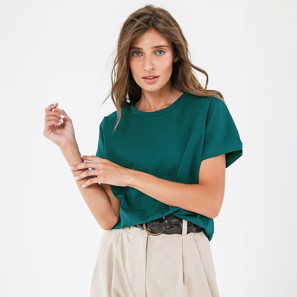 Casual Cotton Pullover T-Shirt | Streetwear
