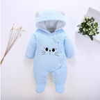 Thick Baby Bodysuit for Fall and Winter Wear