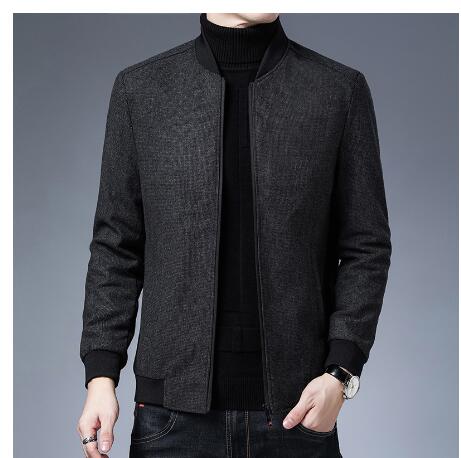 Blook Jacket for Men - Business Zipper Cardigan (One Piece)