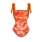 2024 Amazon AliExpress Floral Print Swimsuit Set
