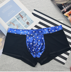 Gold Foil Star Print Shorts - Women's Underwear