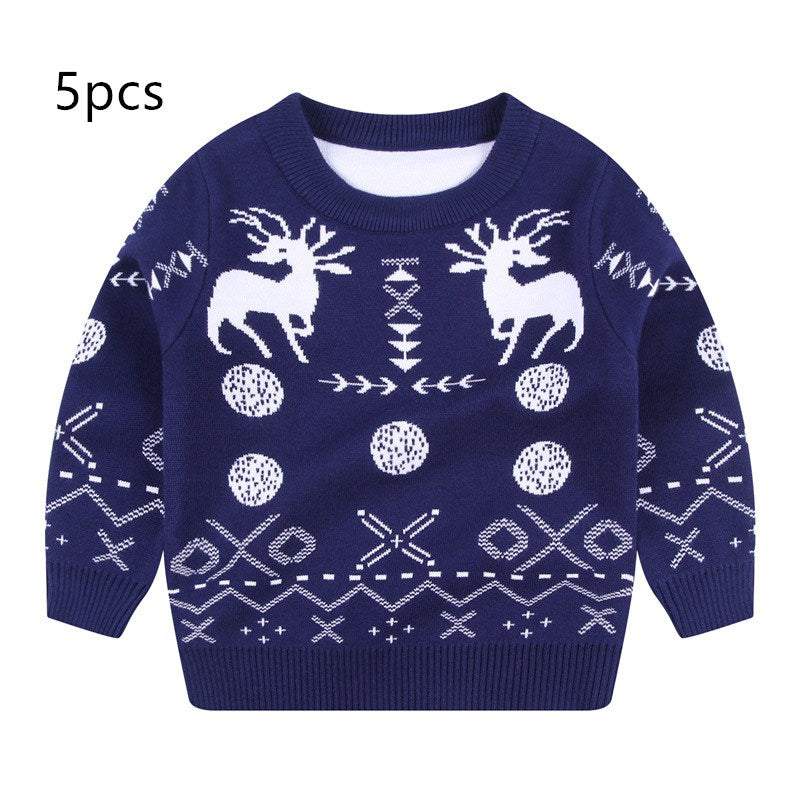 Knitted Sweater for Children