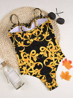 2021 Lace One-Piece Swimsuit for Women C3112