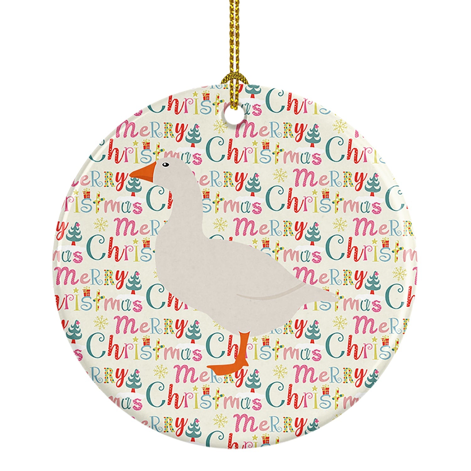 Shire Horse Christmas Ceramic Ornament