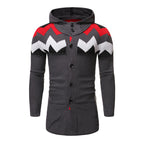 Men's Knitted Cardigan Sweater for Autumn and Winter
