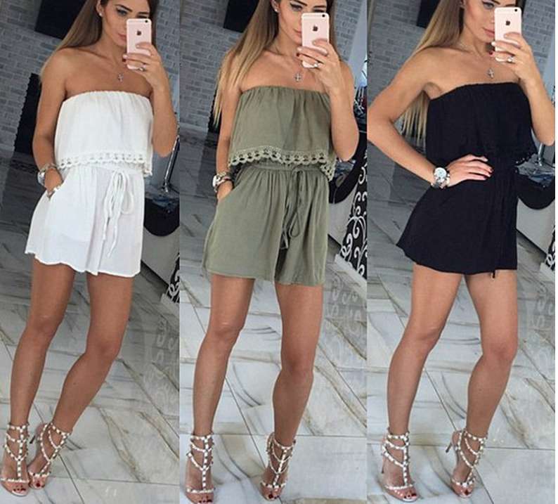 Off-Shoulder Sexy Bodysuit for Women