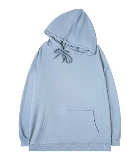 Hooded Velvet Sweatshirt with Overlapping Letter Print | Streetwear