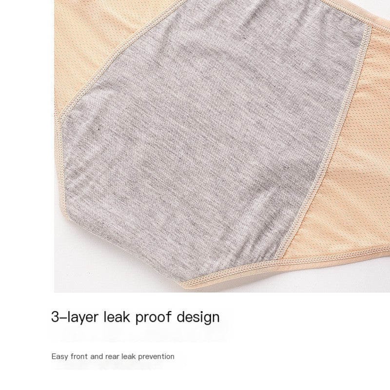 High-Waisted Leak-Proof Period Panties for Women