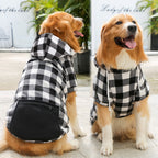 Plaid Zipper Pocket Sweater for Dogs and Cats