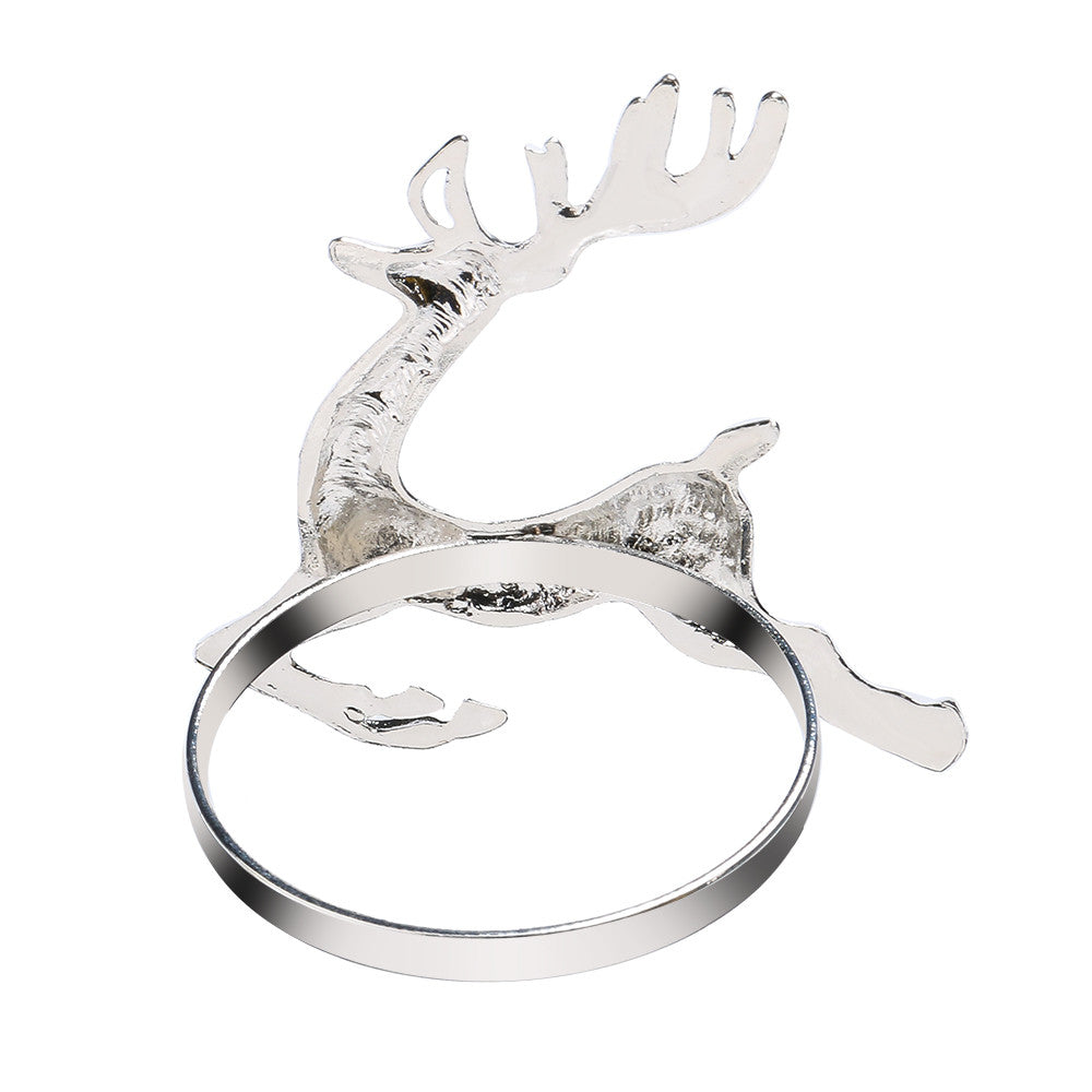 Elegant Deer Napkin Ring for Fine Dining (Christmas Gift)