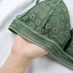 Ultrathin Lace Bra and Brief Set for Women