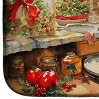 Cookies with Santa Claus Dish Drying Mat