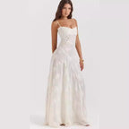 2024 Summer Fashion Strapless Evening Dress for Women