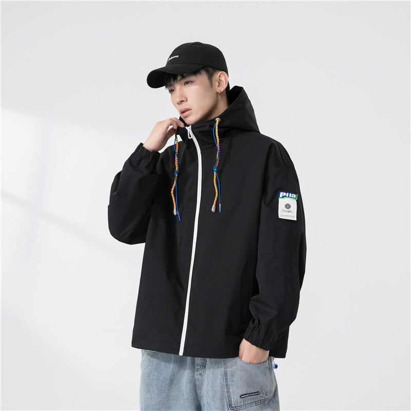 Men's Hooded Fashion Outerwear Jacket