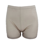 Summer Solid Color Silk Mid-Waist Boyshorts for Women