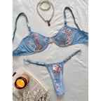 Lace Push-Up Bra Set for Curvy Women 2201