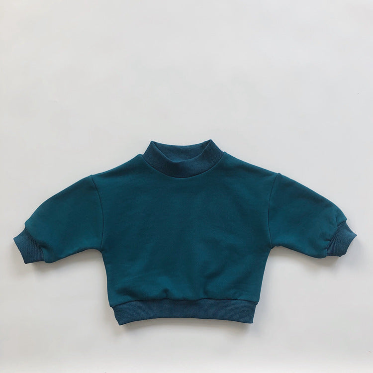 Children's Winter Thick Half Turtleneck Sweatshirt