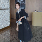 Korean Style Loose Design Coat Jacket a Slim Look