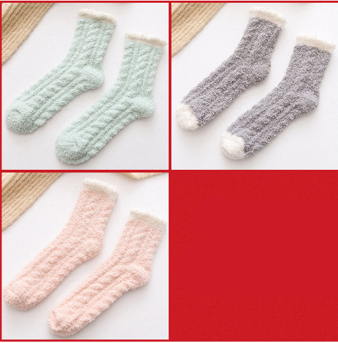 Warm Fluffy Thermal Socks for Women - Autumn & Winter
