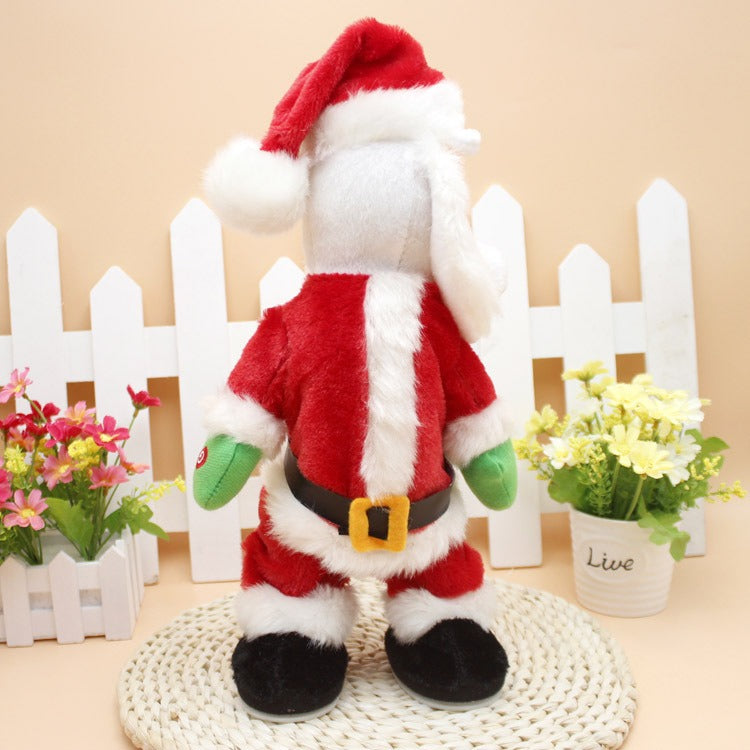 Musical Electric Hip-shaking Santa Claus Ornament