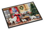 Samoyed Christmas Cookies Doormat