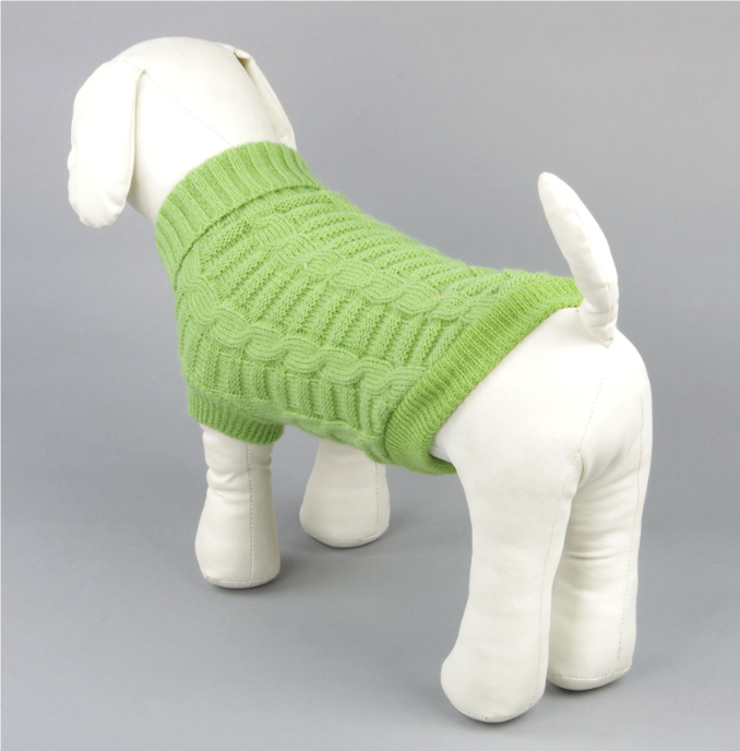 3D High Elastic Solid Color Dog Sweater