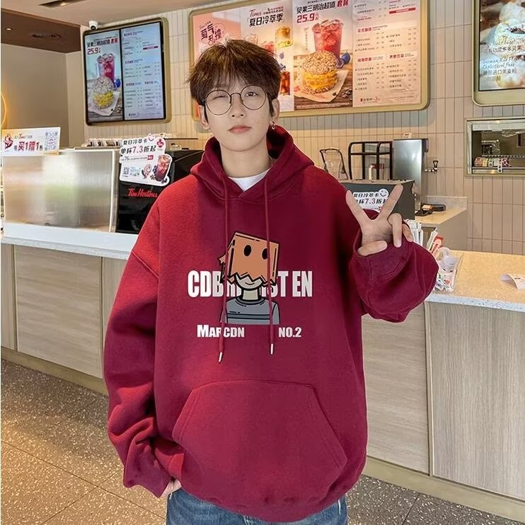 American Trend Streetwear Hoodie with Pocket for All | Streetwear