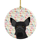 Schnauzer Black #2 Christmas Ceramic Ornament