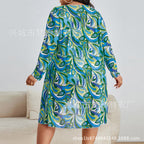 2023 Floral 3-Piece Set, Sexy Long Sleeve Swimsuit