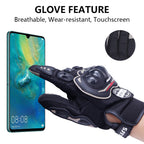 IRON JIA Full Finger Motorcycle Gloves - Touch Screen Gear