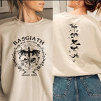 Gold Dragon Fourth Wing Basgiath Sweatshirt | Streetwear
