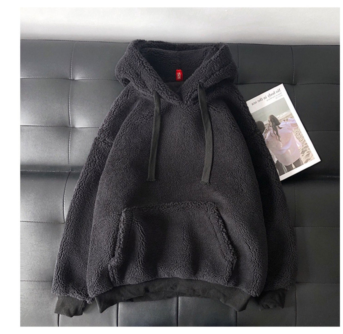 Faux Lamb Wool Plus Velvet Sweater for Women