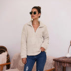 Plush Sweater Top for Women