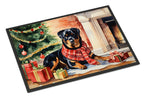 Rottweiler Cozy Christmas Doormat