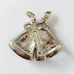 Fashionable Cartoon Christmas Bell Brooch with Rhinestones