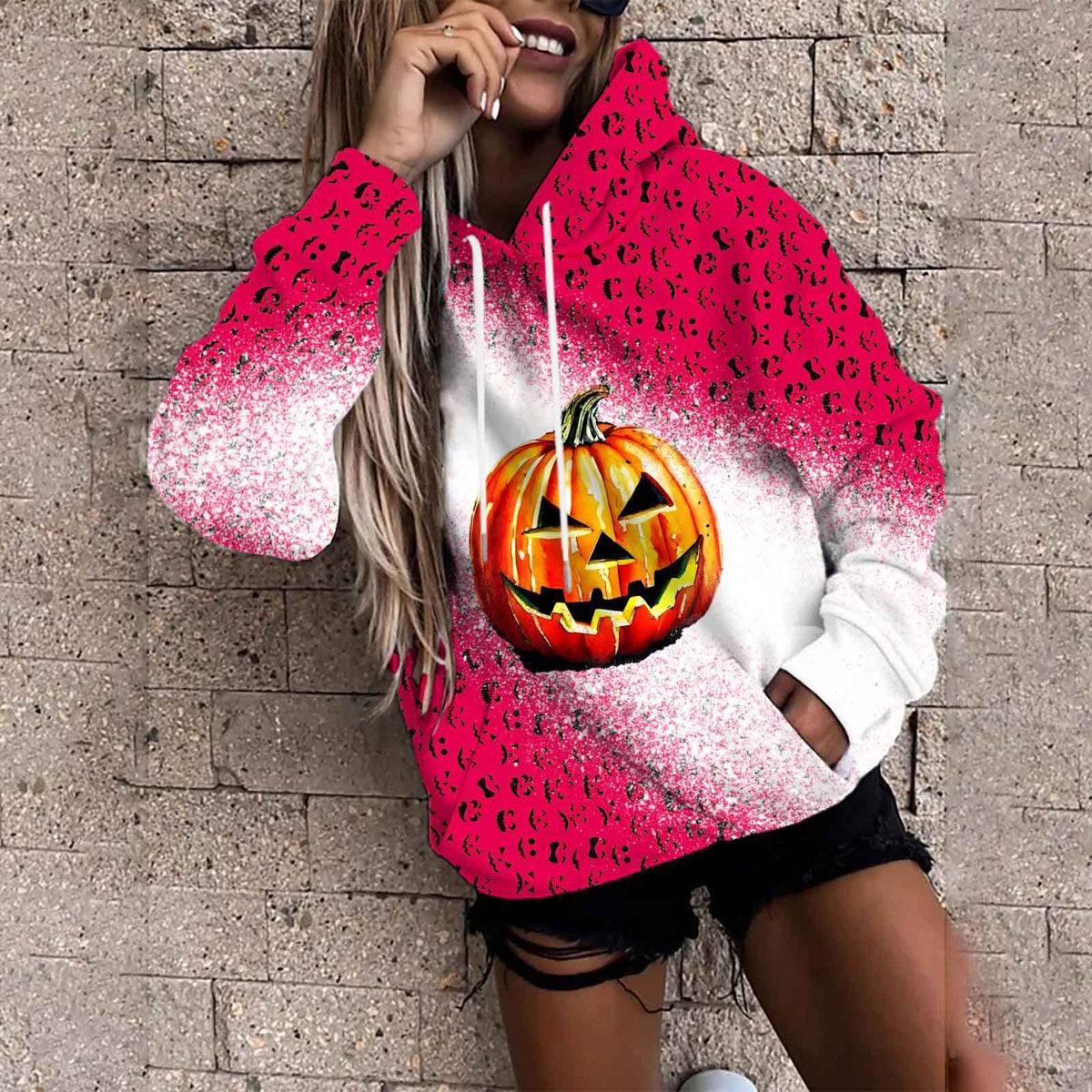 Women's Halloween Padded Sweater for Fashionistas