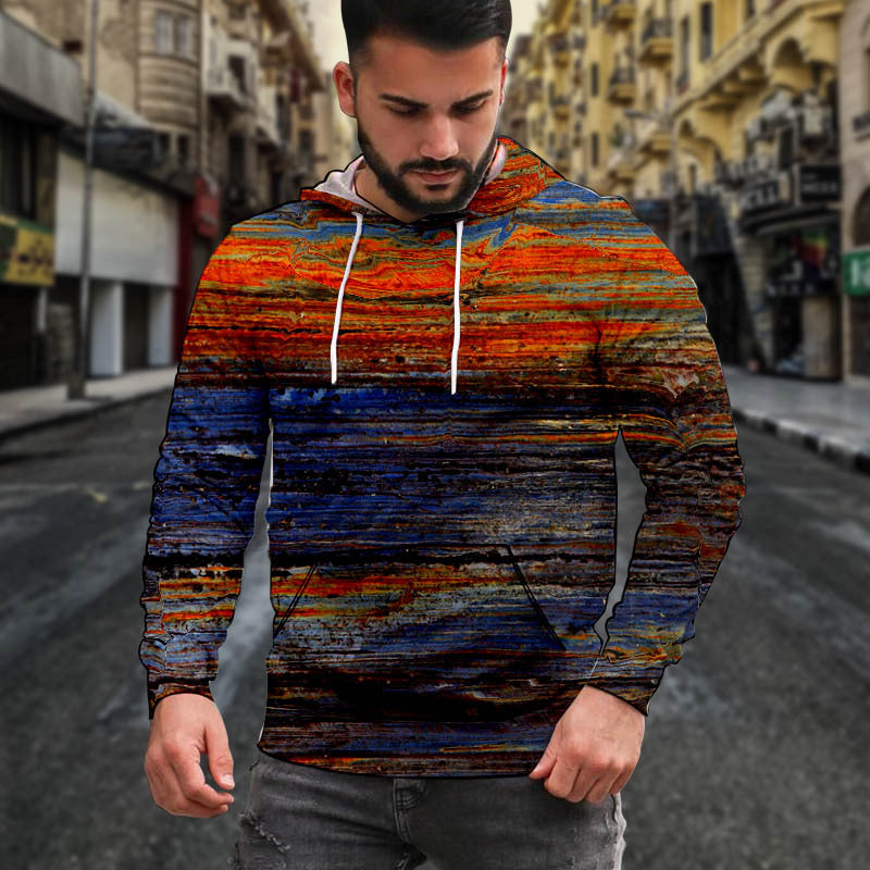 Casual Fashion Couple Hoodie with Digital Printing | Streetwear