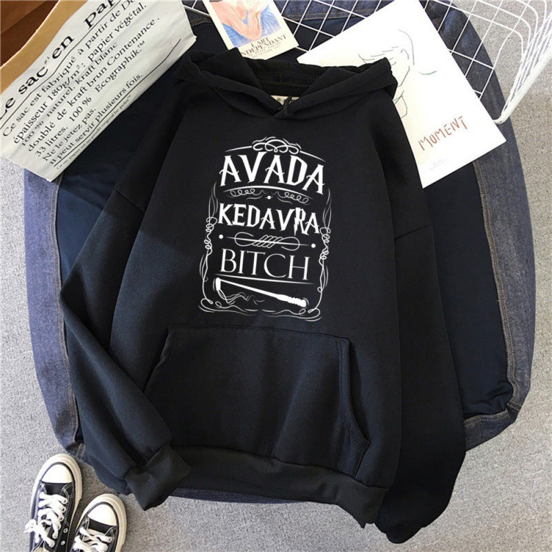 Oversized Printed Women’s Sweatshirt for Autumn | Streetwear